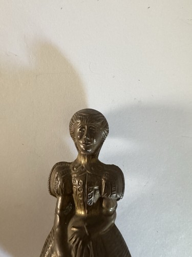 Crinoline lady bell brass - crinoline,