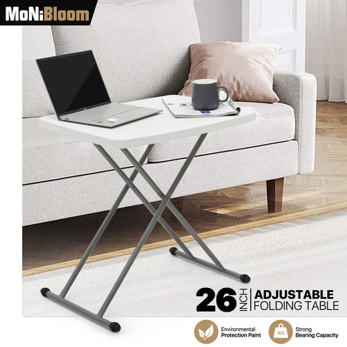 White folding tray portable - folding, tv