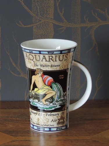 Aquarius zodiac mug - aquarius,