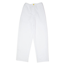 SMIFFYS Sailor Costume Mens Trousers White Regular Wide-Leg W26 L32