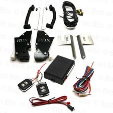RDX/Hella 2 fob REMOTE Central Locking 2 Door kit Defender 90/110 1987 to 2001