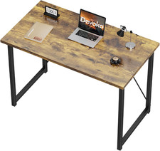 Devoko Computer Desk 100 X 50 X 75 Cm, Home Office Desk, Study Writing Small For
