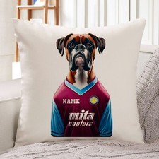 Aston Villa Boxer Cushion