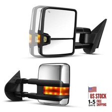  1 Pair Towing Mirrors fit for