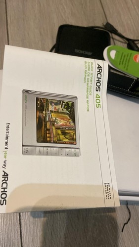 Archos 405 portable media - archos,