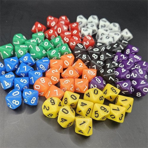 Poly dice d10 various - poly,