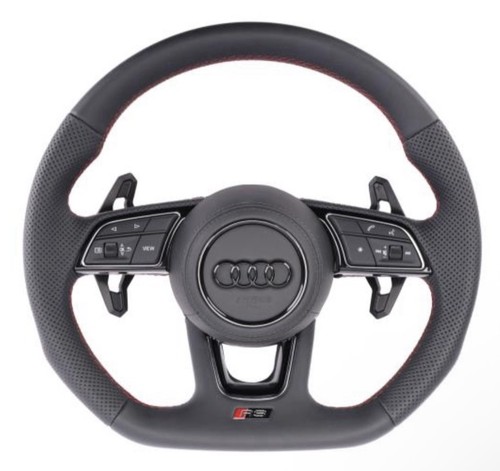 Audi steering wheel black - rs,