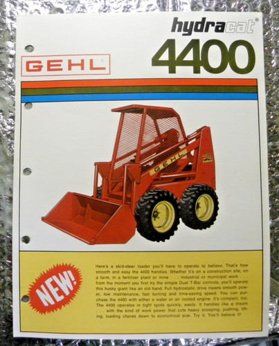 Vintage factory gehl dealer - gehl,