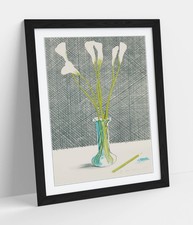 Lilies david hockney framed - lilies,,