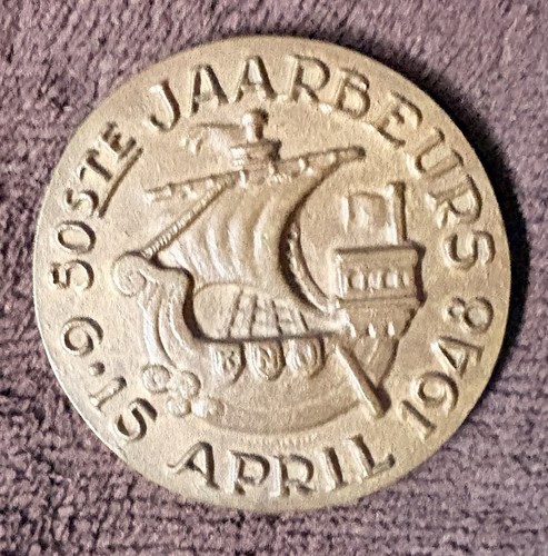 Dutch bronze commemorative - bronze,