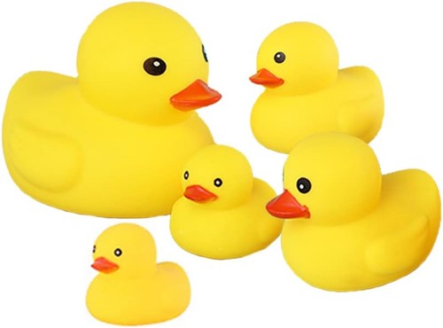 Yellow rubber ducks bath - ducks,