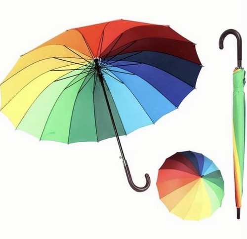 Rainbow umbrella rib large - rainbow,