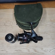 Vintage Abu Delta 4 Fishing Reel + Spare Spool Collectable Tackle Course + bag