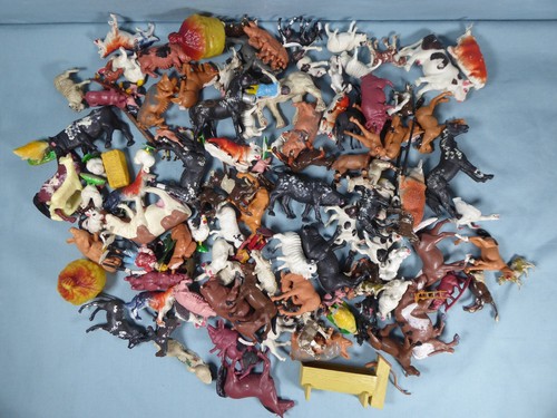 Job lot plastic farm - plastic,