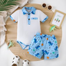 UK 2PCS Newborn Baby Boys