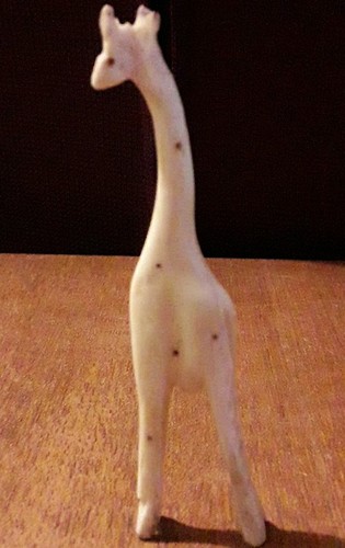 Vintage hand carved - carved, giraffe