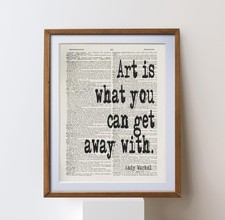 Andy Warhol Pop Art   Quote