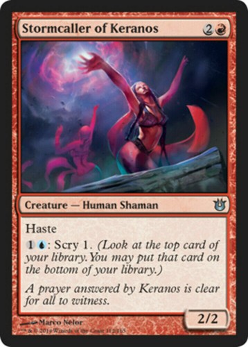 Stormcaller keranos born of - born,