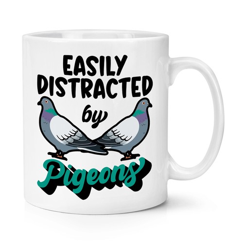 Easily distracted pigeons - distracted,