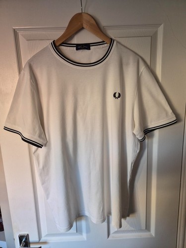 Fred perry white polo - polo, shirt-