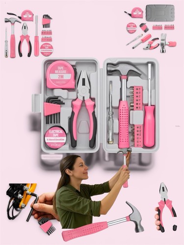 28pc household hand tools kit - 28pc,
