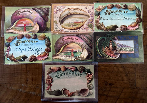 Lot antique souvenir - of, 7