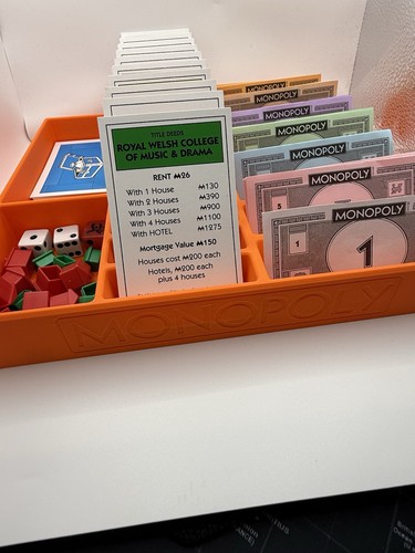 Monopoly bankers organiser - monopoly,