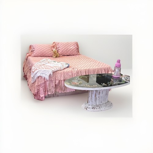 Vintage princess ruffled shiny - princess,