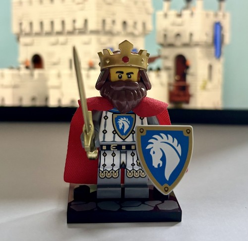 Lego horse knight - knight, king