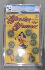 10c WONDER WOMAN #35 CGC 4.0