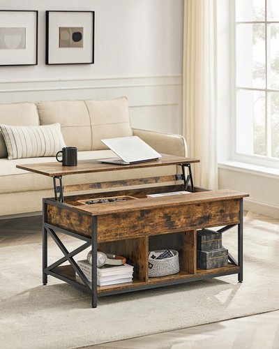 Lift top coffee table - table, with