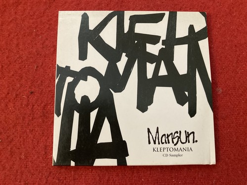 Mansun kleptomania rare - kleptomania, promo