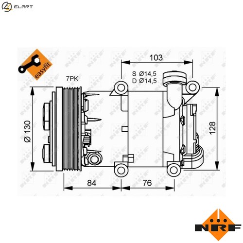 Compressor air conditioning - compressor,