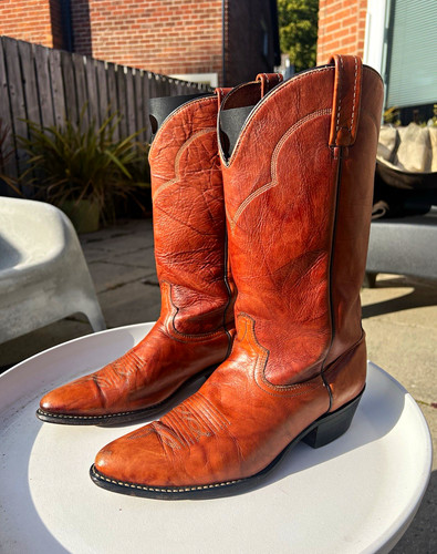 Vintage men brown leather - vintage, men's