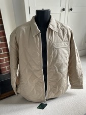 G-Star Raw Men’s Postino Oversized Jacket. Packaged. New. Cream. Size L