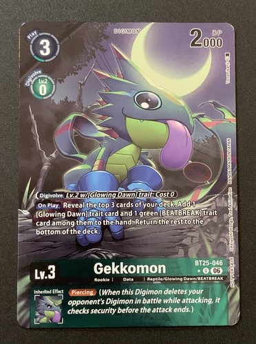 Gekkomon bt25 046 - -, box