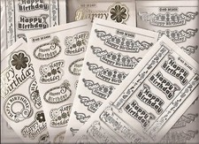 Birthday Greetings - Embossed