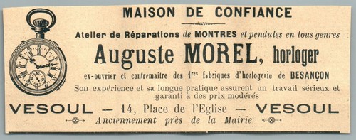 1907 vesoul morel workshop - morel,