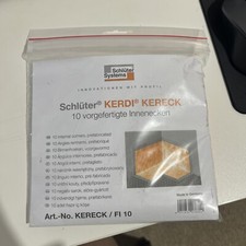 Schluter KERDI-KERECK Prefabricated Internal Corners FI 10(pack of 10)