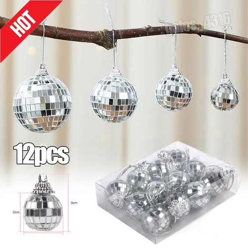 12x mini mirror disco ball - mirror,