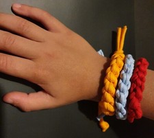 1x fabric chewelry chew bracelet adhd Autism anxiety stimming, 20colours