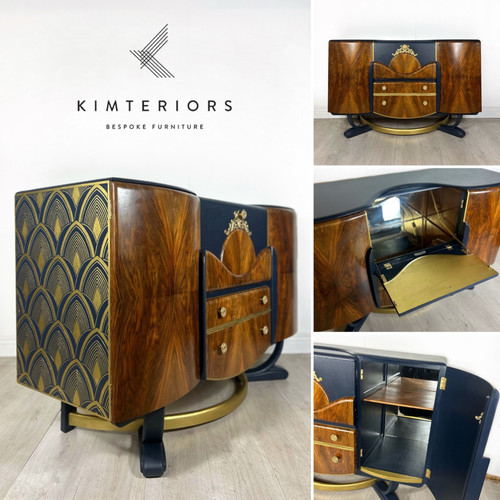 Art deco beautility - art, cocktail