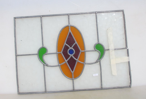 Antique stained glass - antique,