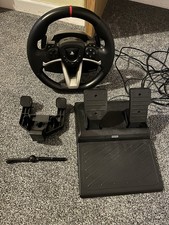 Hori Gaming Ps4 Ps5 Racing Steering Wheel And Pedals Excellent Condition