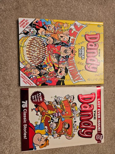 Last ever issue - issue, dandy