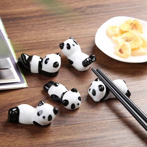 8pcs set cute panda ceramic - 8pcs/set,