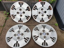 Set of Genuine Fiat Panda 13" Wheel Trims Hub Caps x4