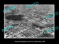 Gateshead England Aerial View Of Bensham c1950 Old Large Historic Photo