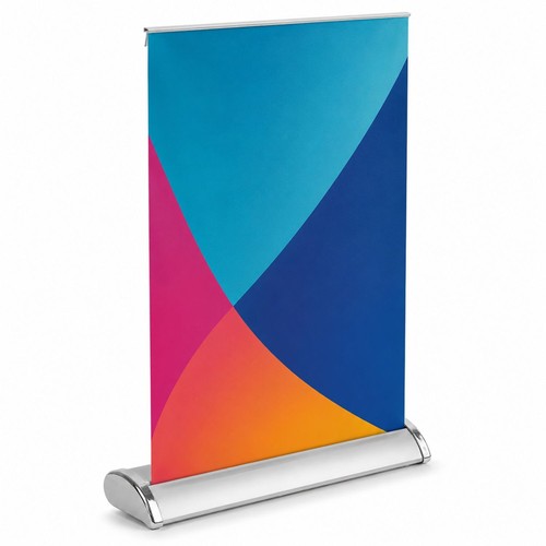 Desktop roller banner stand - desktop,