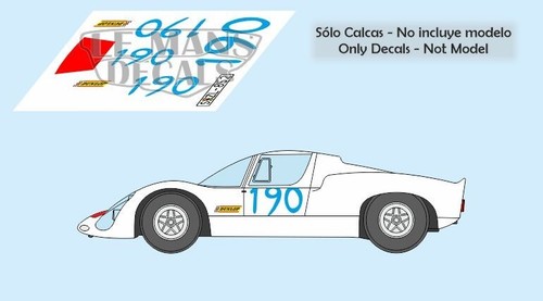 Decals porsche 910 targa - decals,